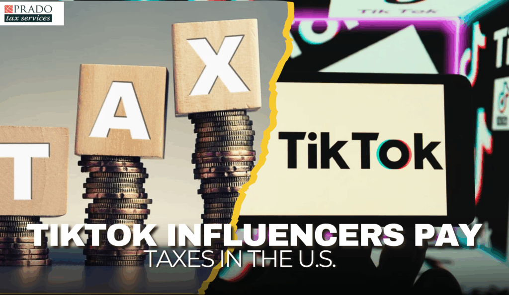 Tax guidance for TikTok influencers in the U.S., focusing on IRS rules, self-employment tax, tax filing, tax preparation, and tax planning strategies for creators and content businesses.