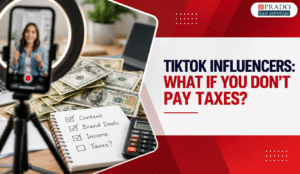 Tax consequences for TikTok influencers in the U.S., including IRS audits, penalties, back taxes, and self-employment compliance risks.