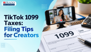 Tips for TikTok influencers on handling 1099 forms, accurate tax filing, and managing multiple income streams.